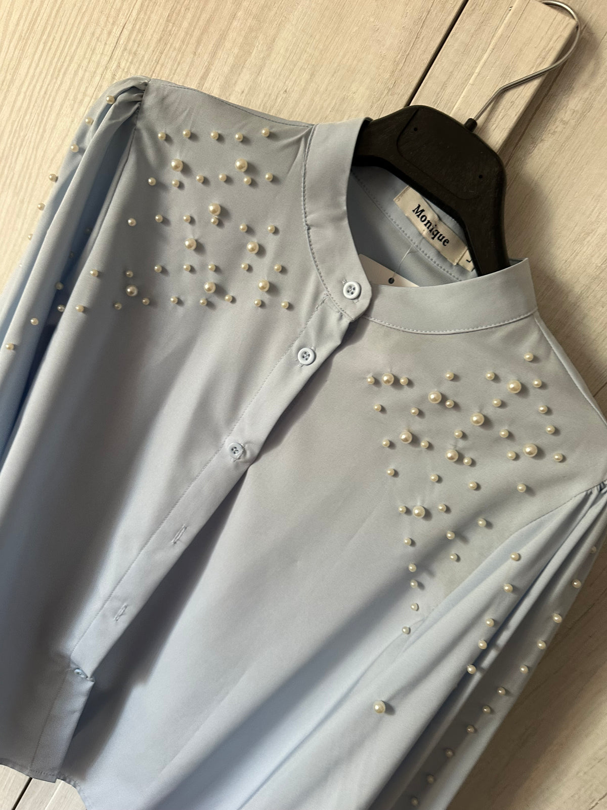 Camicia Con Perle