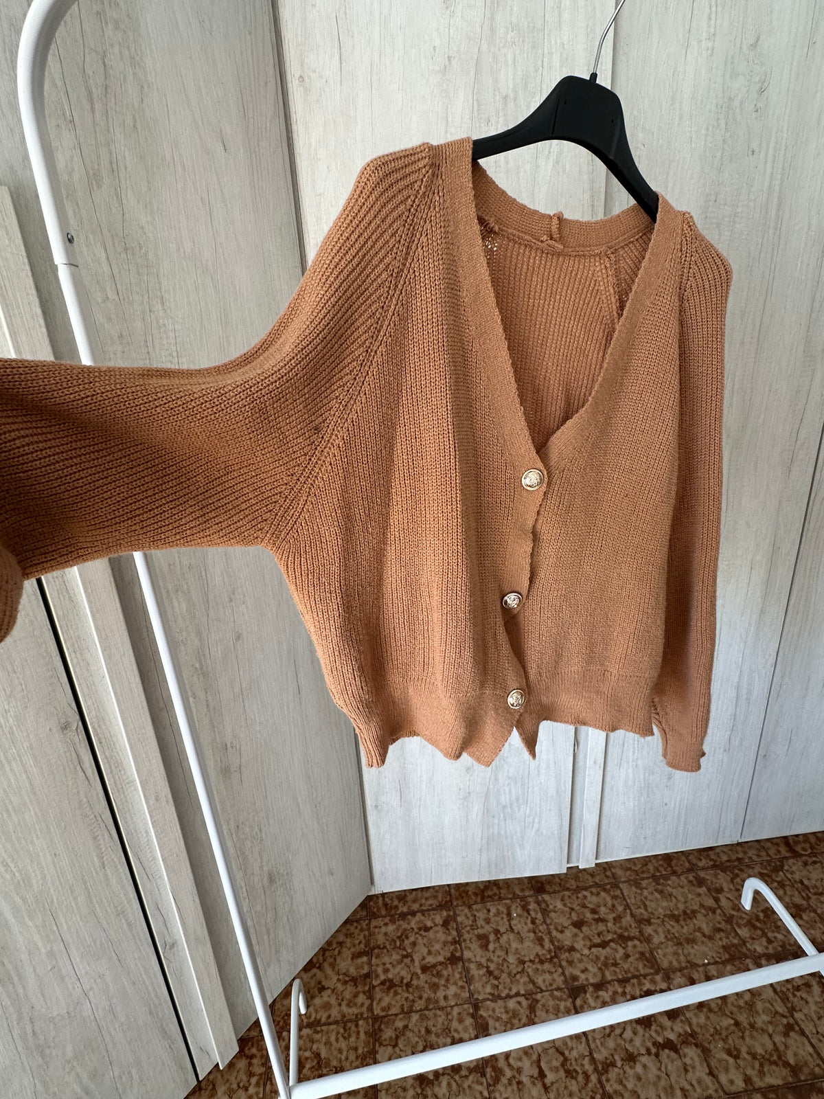 Cardigan cammelo