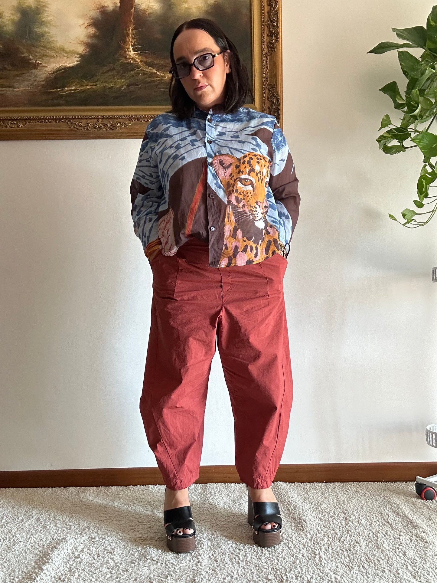 PANTALONE BALLON RUGGINE