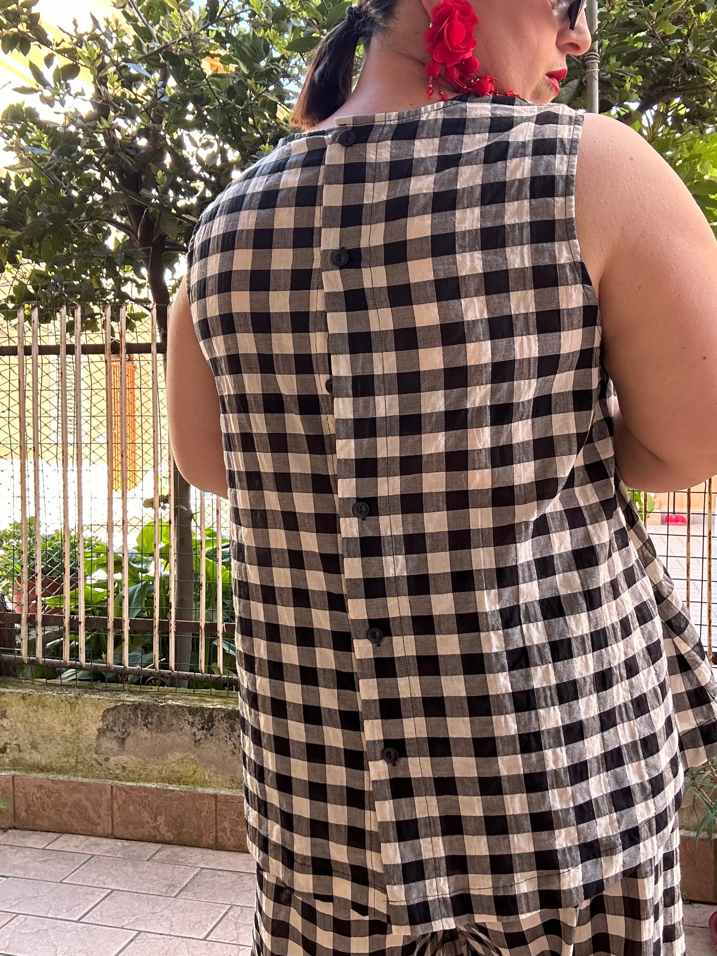 COORDINATO VICKY A QUADRI