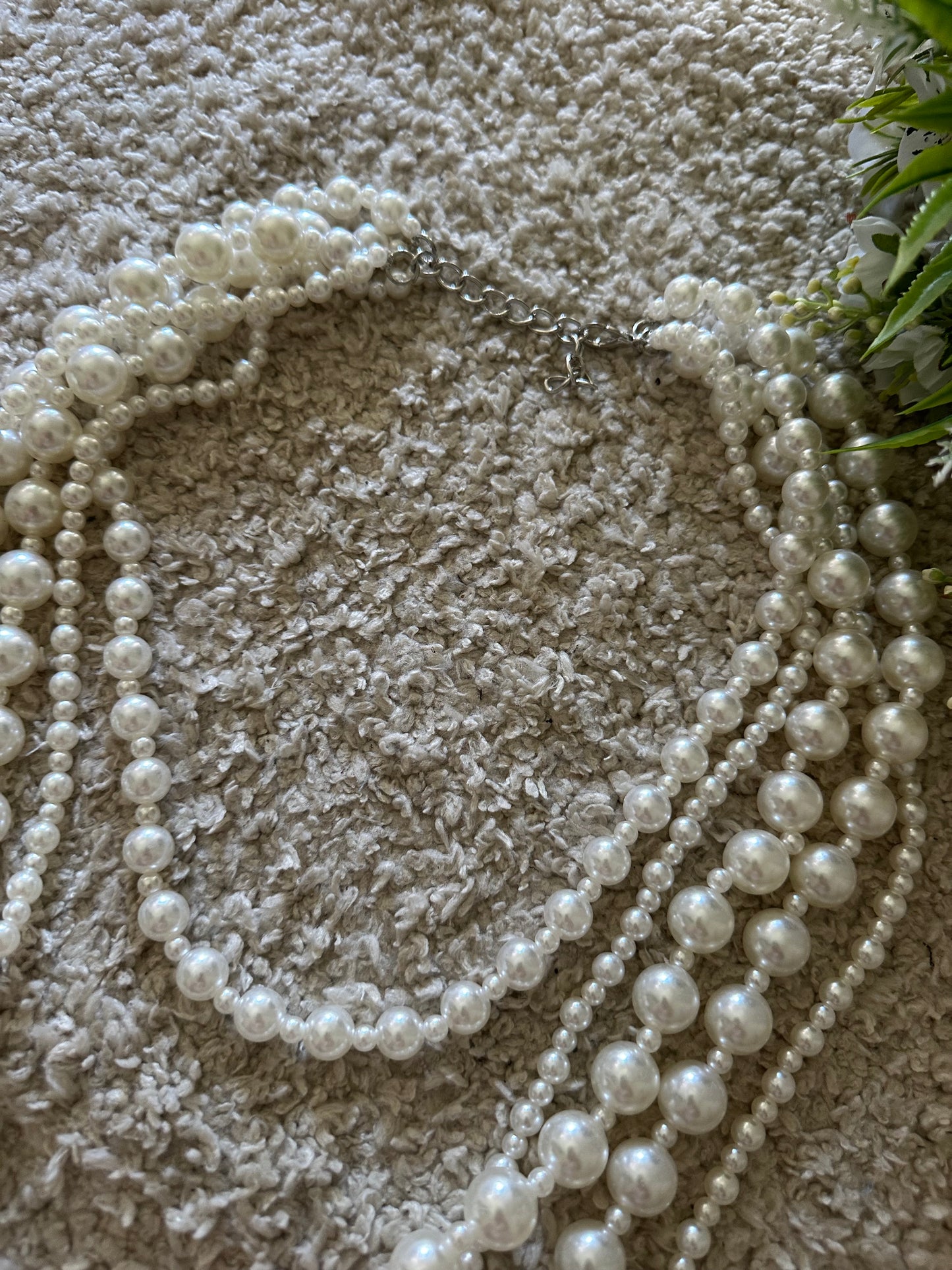 COLLANA DI PERLE MULTIFILO
