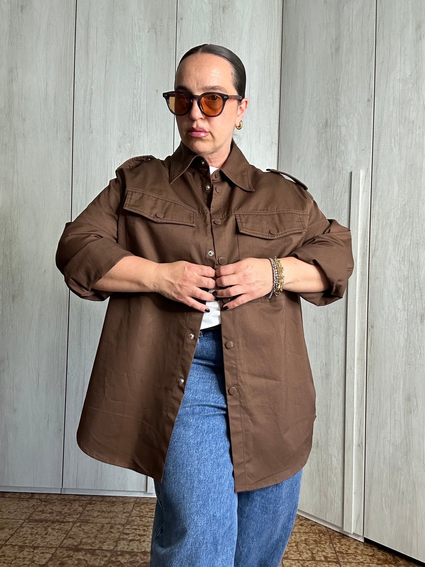 CAMICIA MOKA