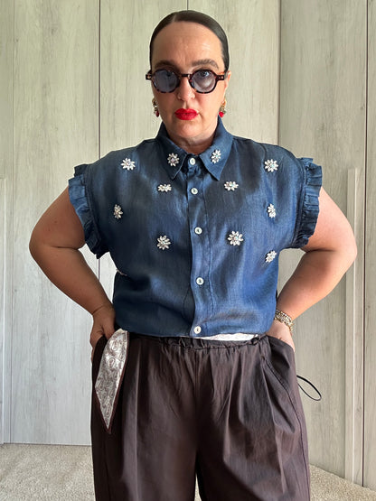 CAMICIA JEWEL DENIM ✨