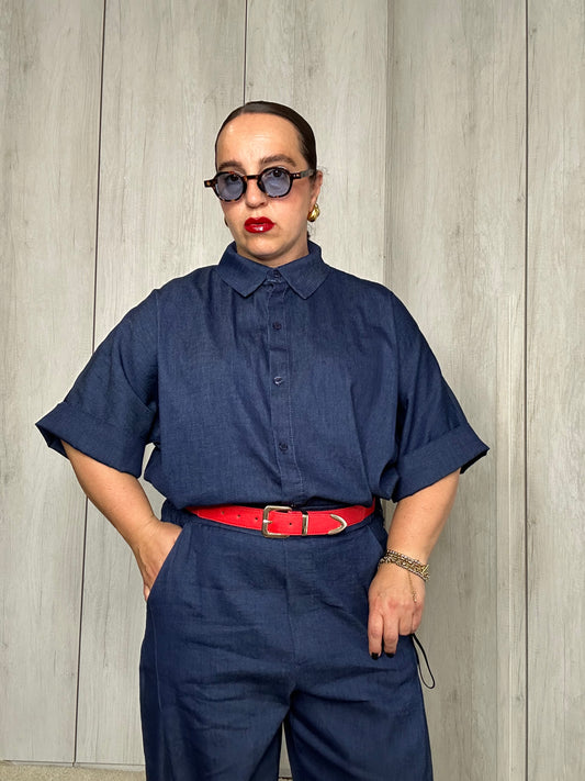 CAMICIA IN DENIM LIA