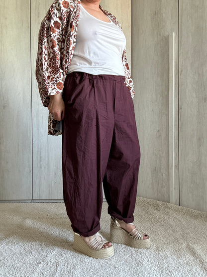PANTALONE SAHARA COLOR VINO 🍷