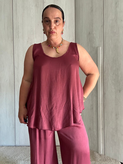 COMPLETO CLARA BORDEAUX