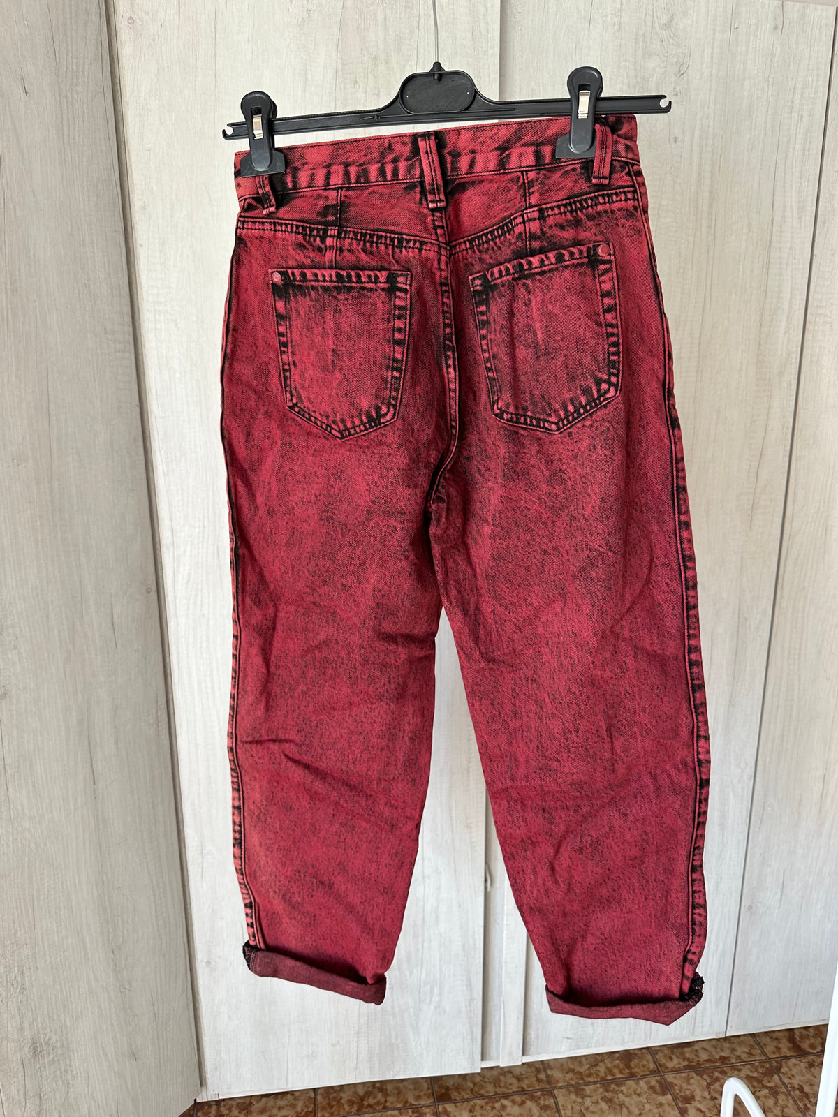 Jeans WIYA  bordeaux TGXS