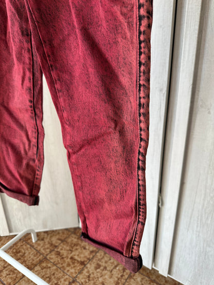 Jeans WIYA  bordeaux TGXS