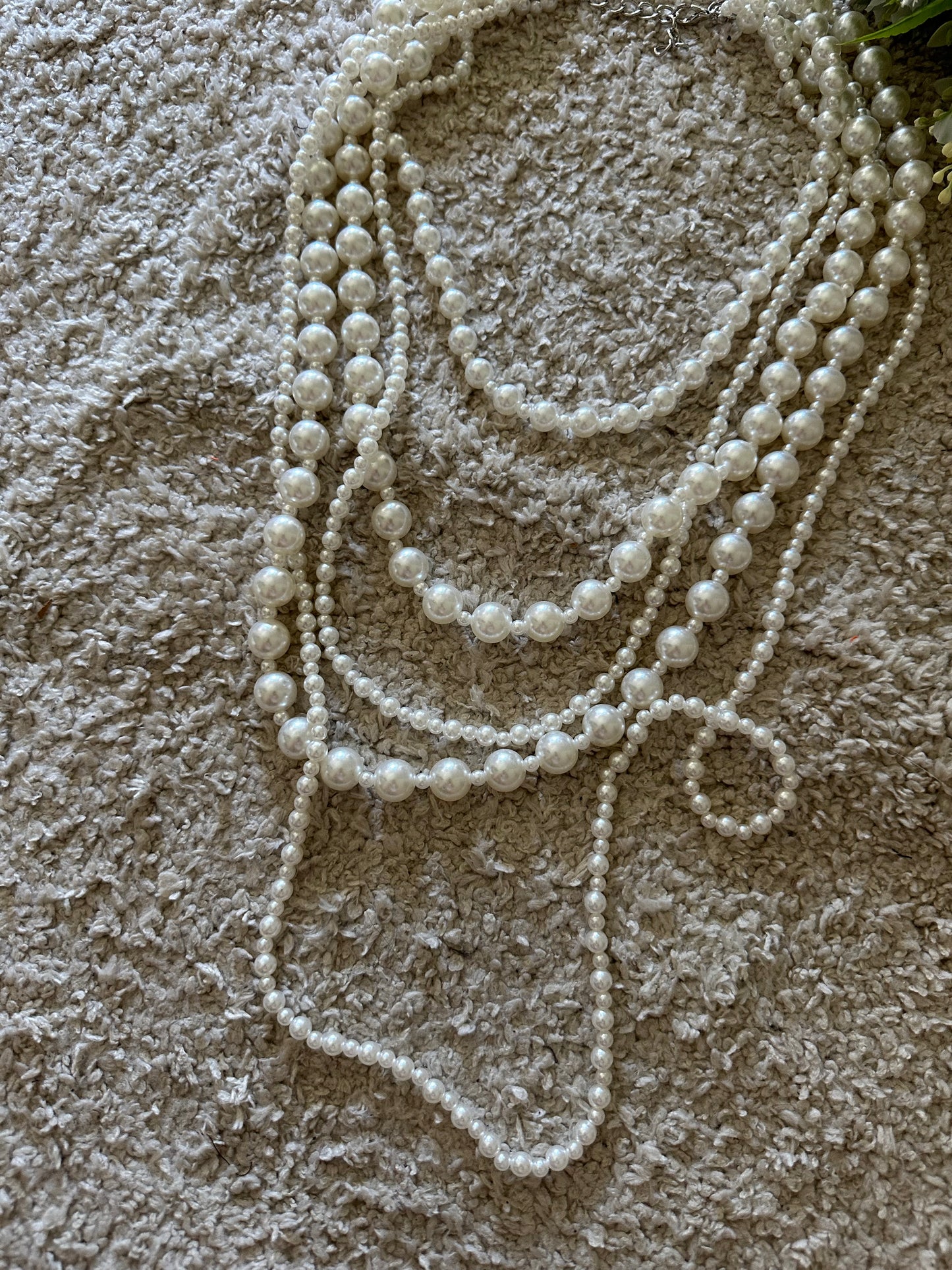 COLLANA DI PERLE MULTIFILO