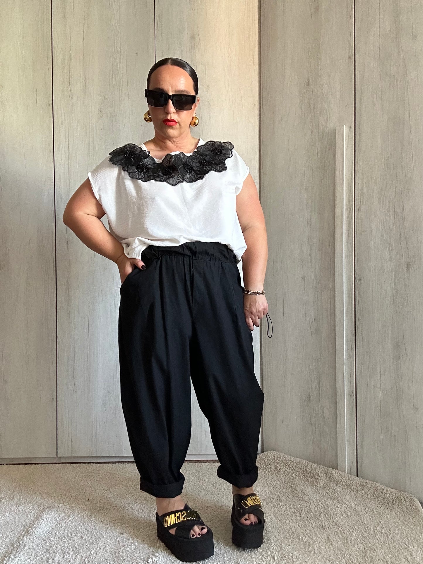 BLUSA PETALI NERI 🖤✨