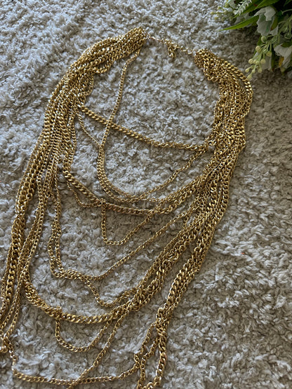 COLLANA GOLD MULTIFILO