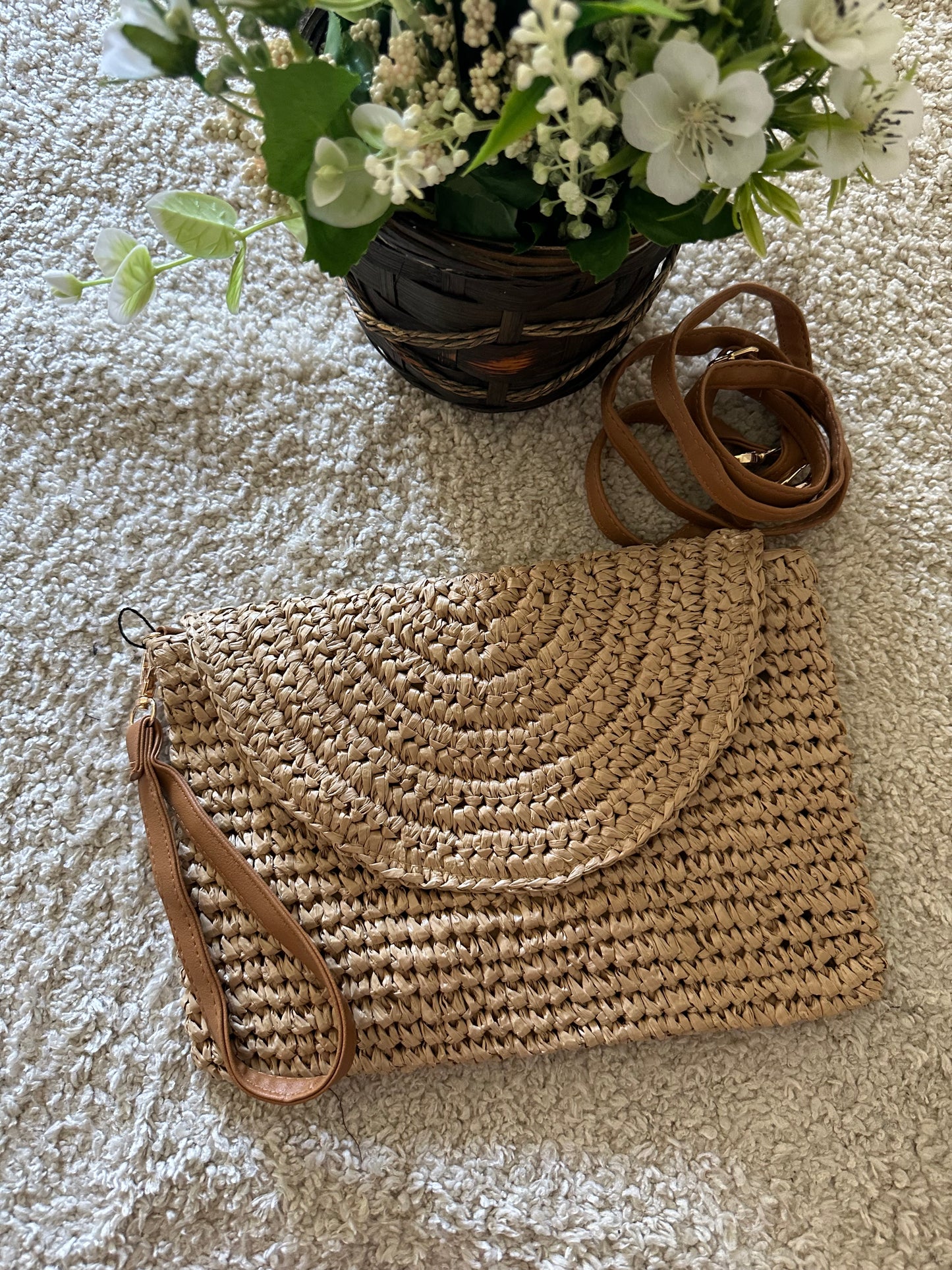 POCHETTE IN PAGLIA ✨