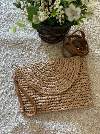 POCHETTE IN PAGLIA ✨
