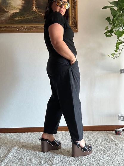 PANTALONE BALLON NERO