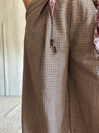 Pantalone Pied De Poule