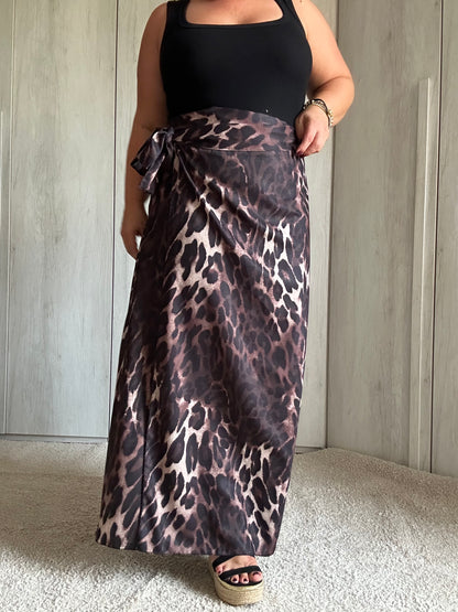 GONNA PAREO LEOPARD MOKA 🤎