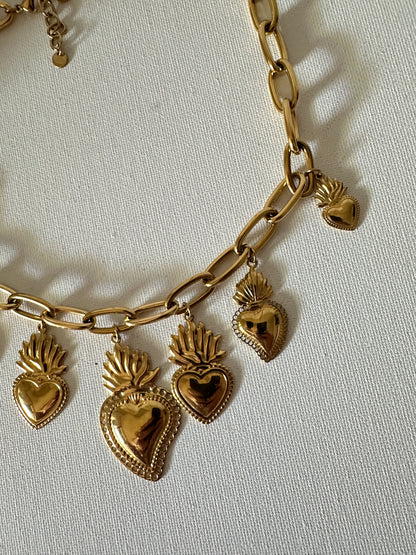 COLLANA CUORE SACRO