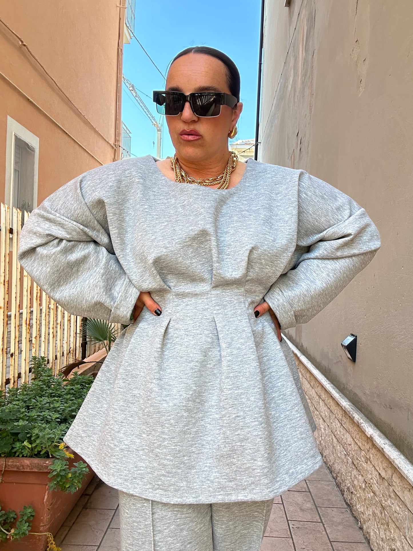 COORDINATO NADIA GRIGIO