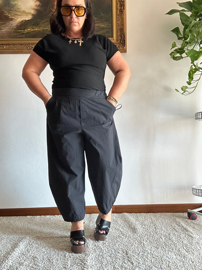 PANTALONE BALLON NERO