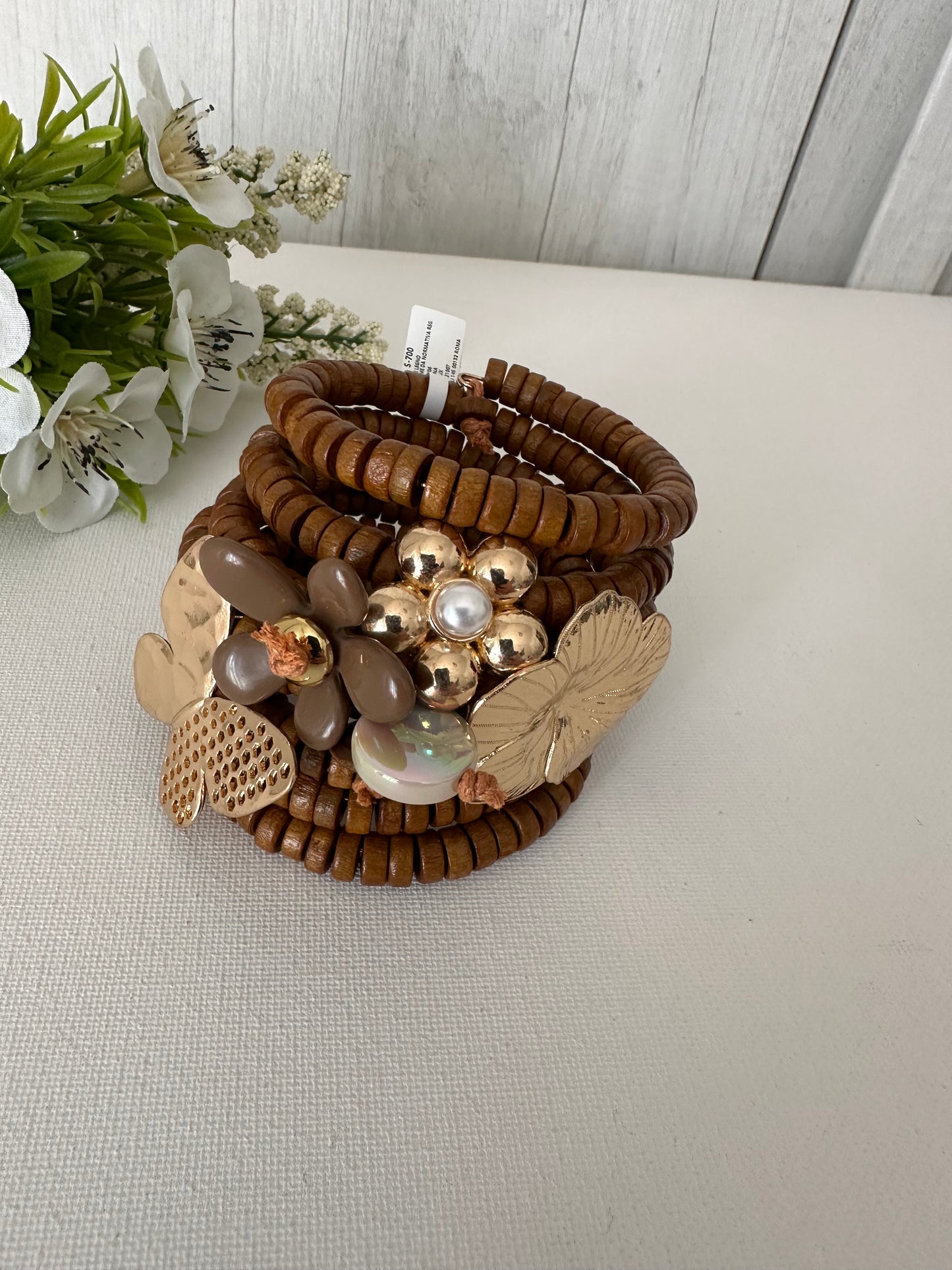 BRACCIALE EFFETTO LEGNO