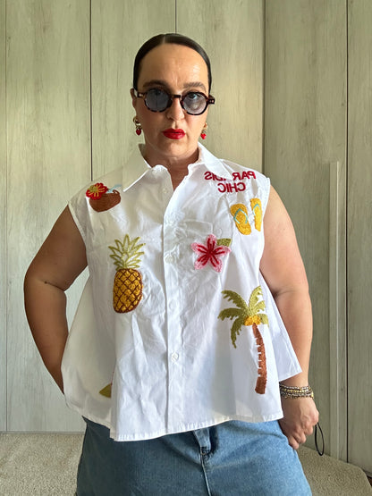 CAMICIA SUMMER PATCH 🌴🍍