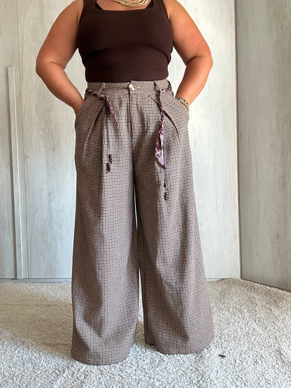 Pantalone Pied De Poule