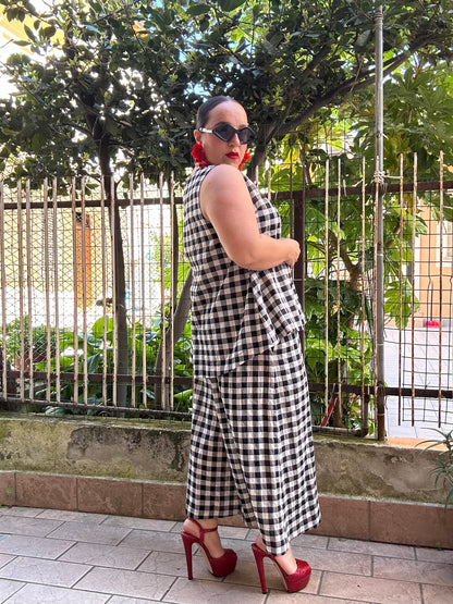 COORDINATO VICKY A QUADRI