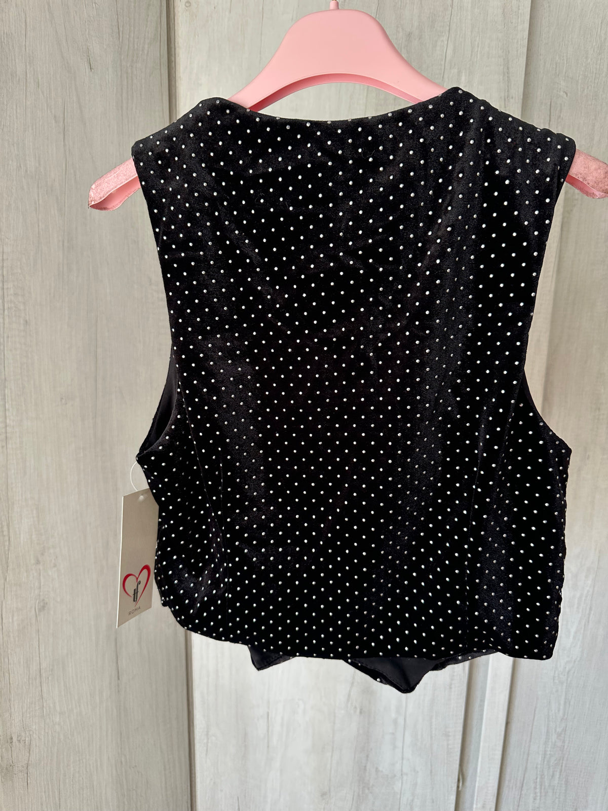 Gilet con borchiette