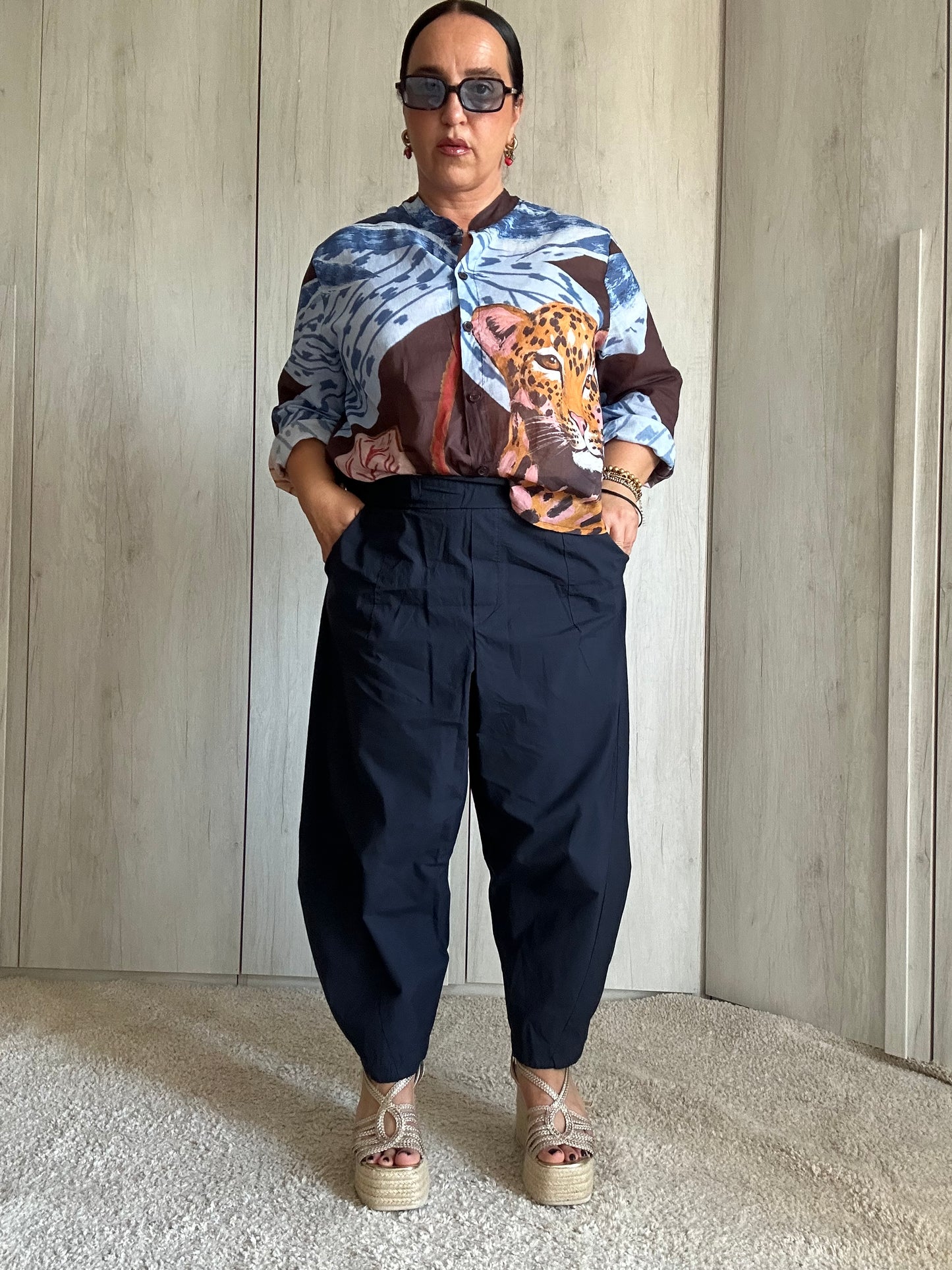 PANTALONE BALLON BLU