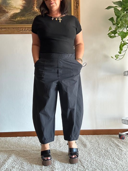 PANTALONE BALLON NERO