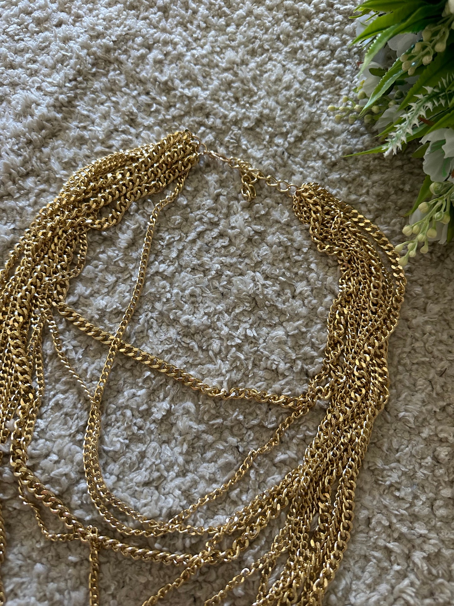 COLLANA GOLD MULTIFILO