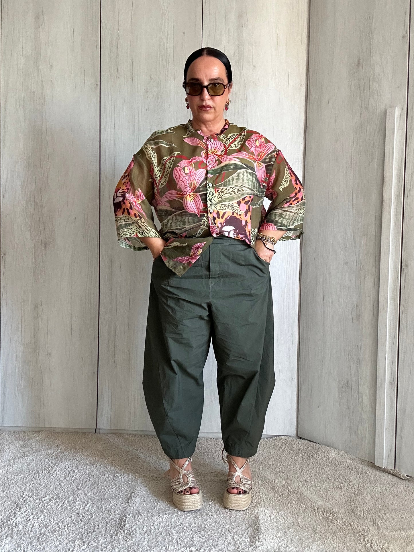 PANTALONE BALLON OLIVA