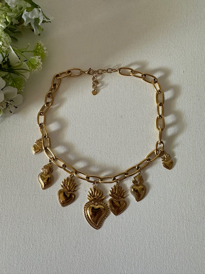 COLLANA CUORE SACRO