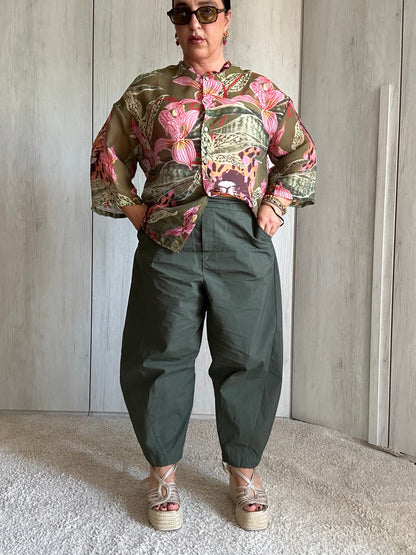 PANTALONE BALLON OLIVA