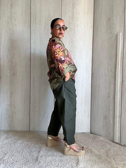 PANTALONE BALLON OLIVA