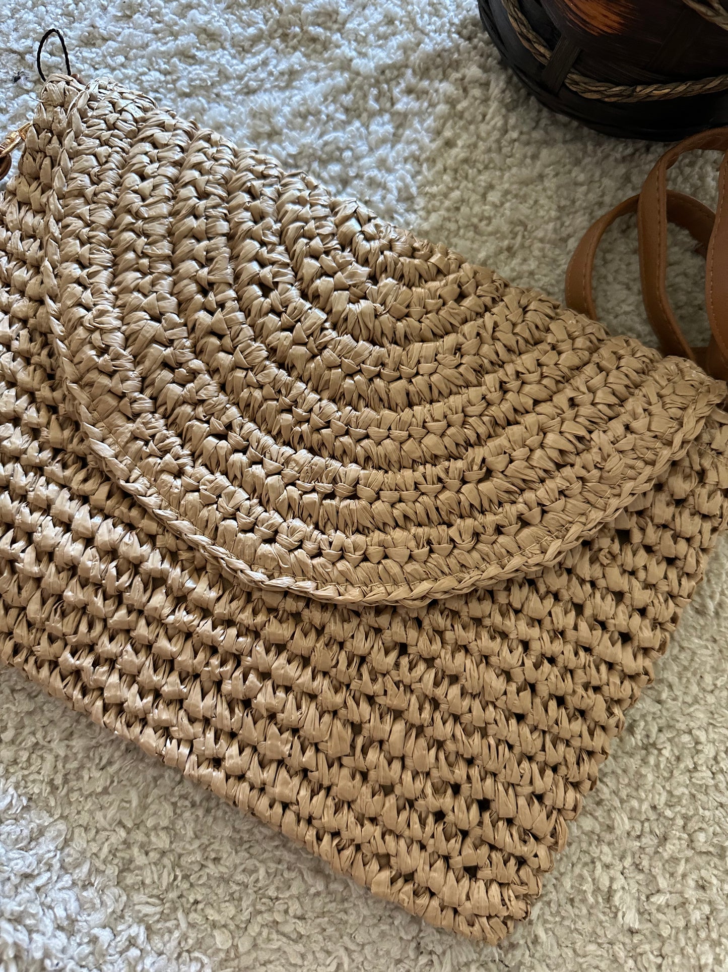 POCHETTE IN PAGLIA ✨