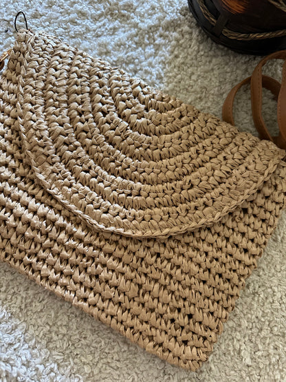 POCHETTE IN PAGLIA ✨