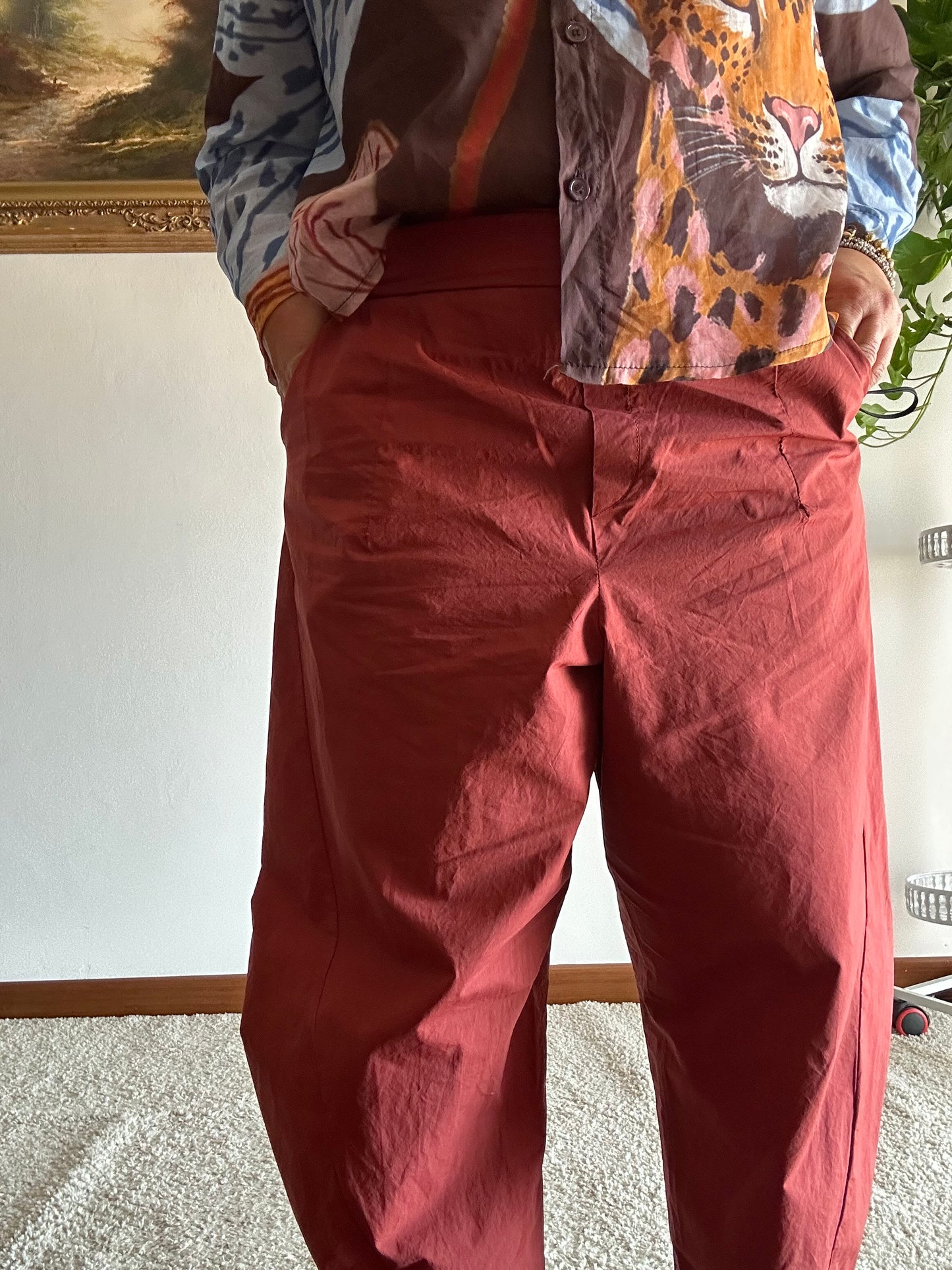 PANTALONE BALLON RUGGINE