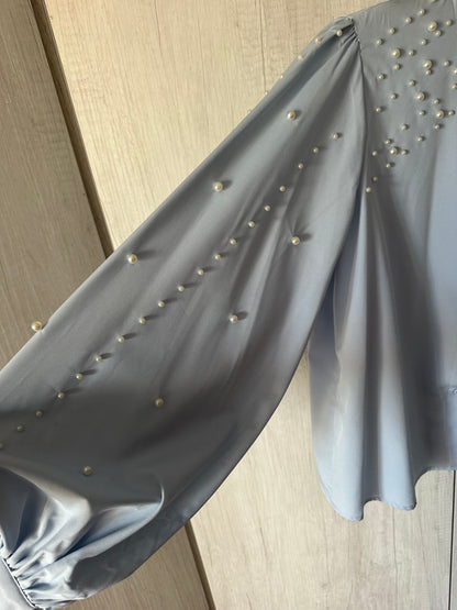 Camicia Con Perle
