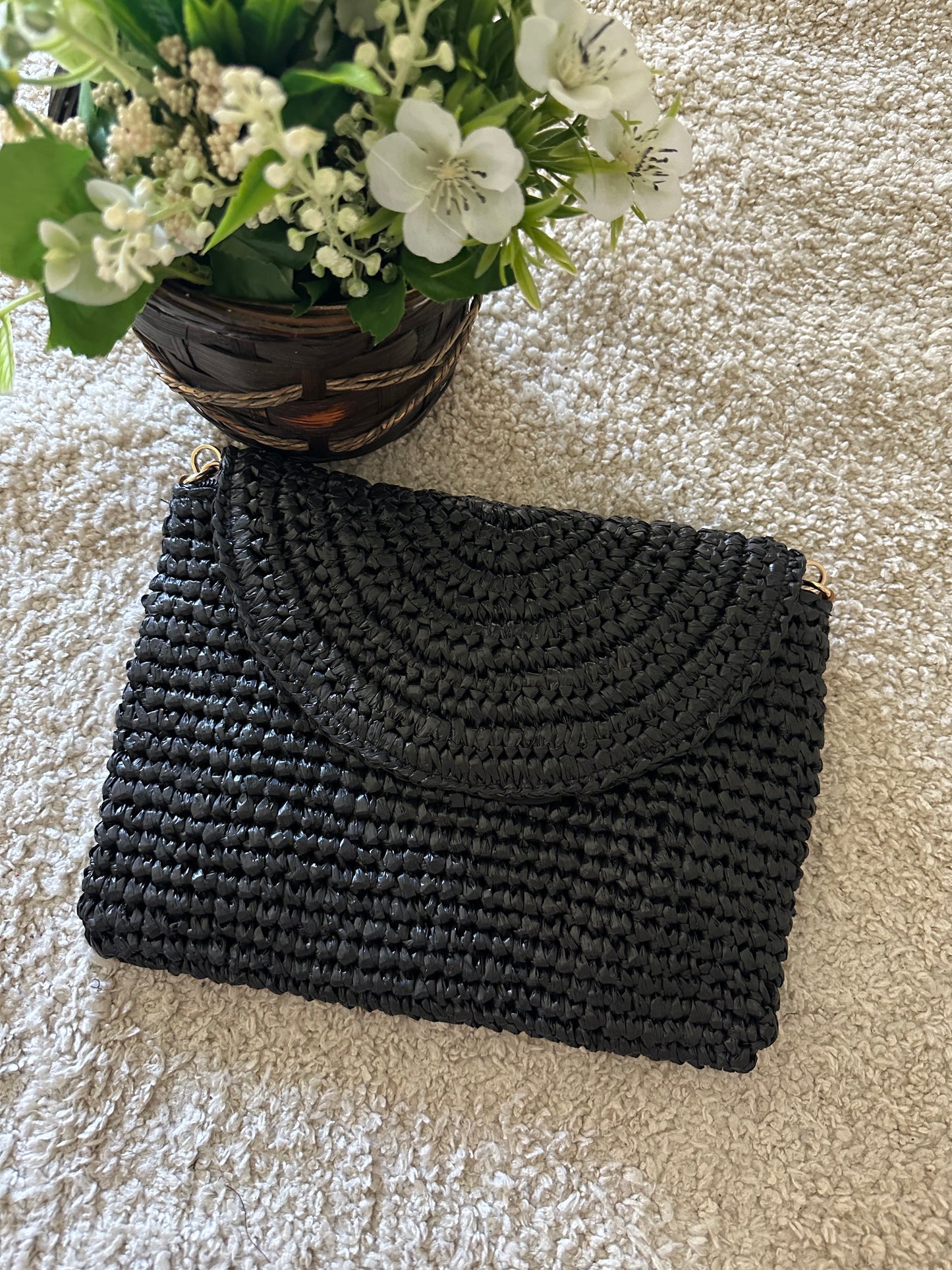 POCHETTE IN PAGLIA ✨