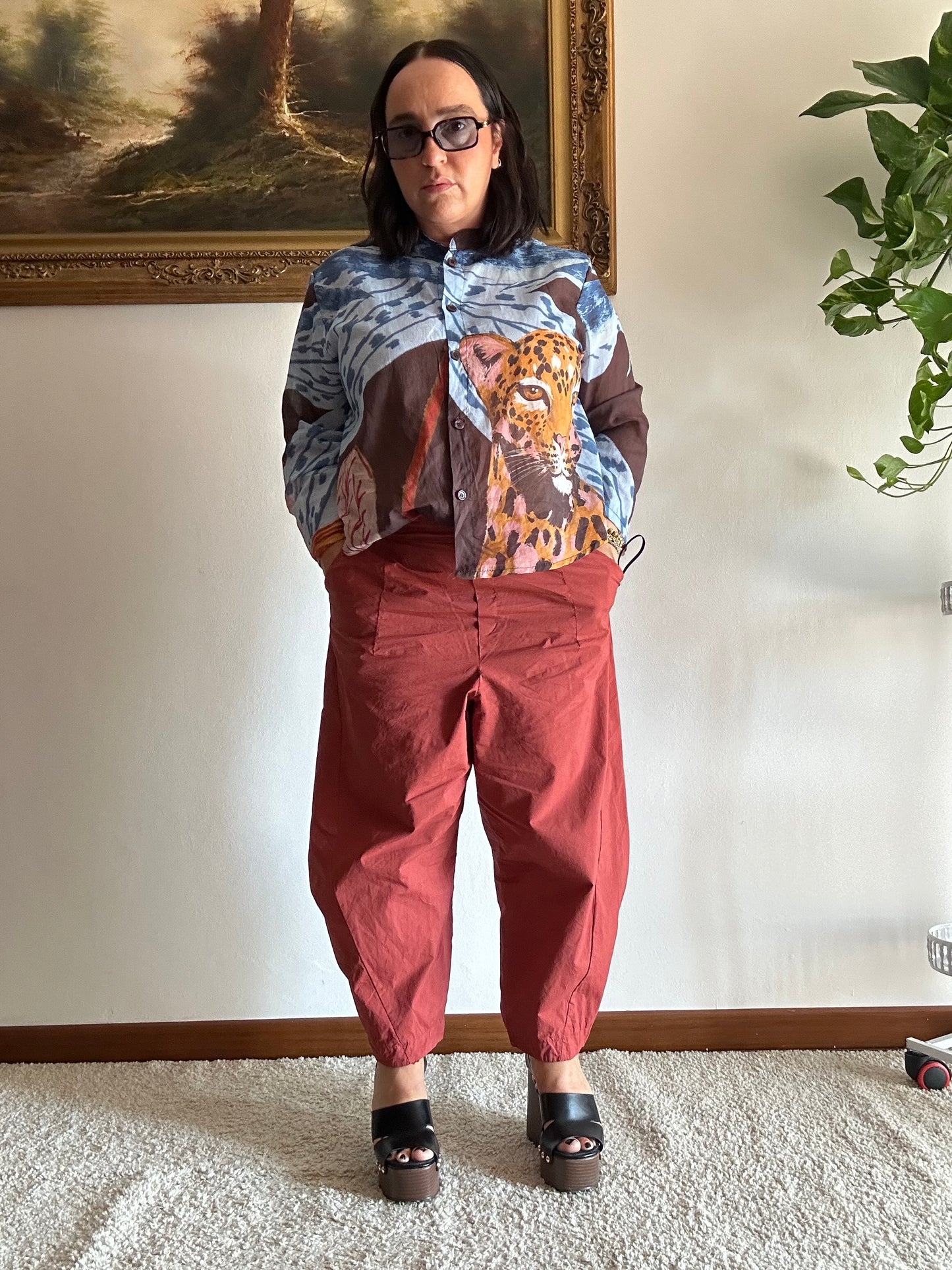 PANTALONE BALLON RUGGINE
