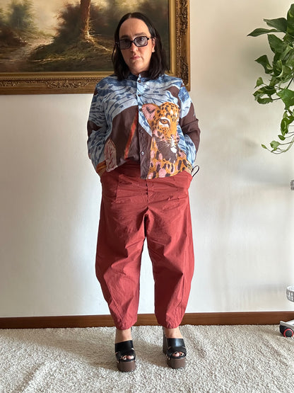 PANTALONE BALLON RUGGINE