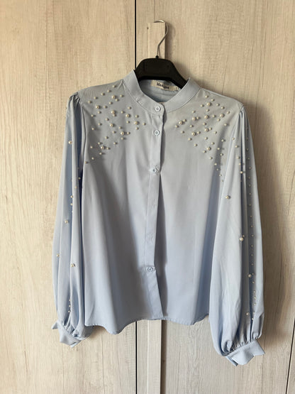 Camicia Con Perle