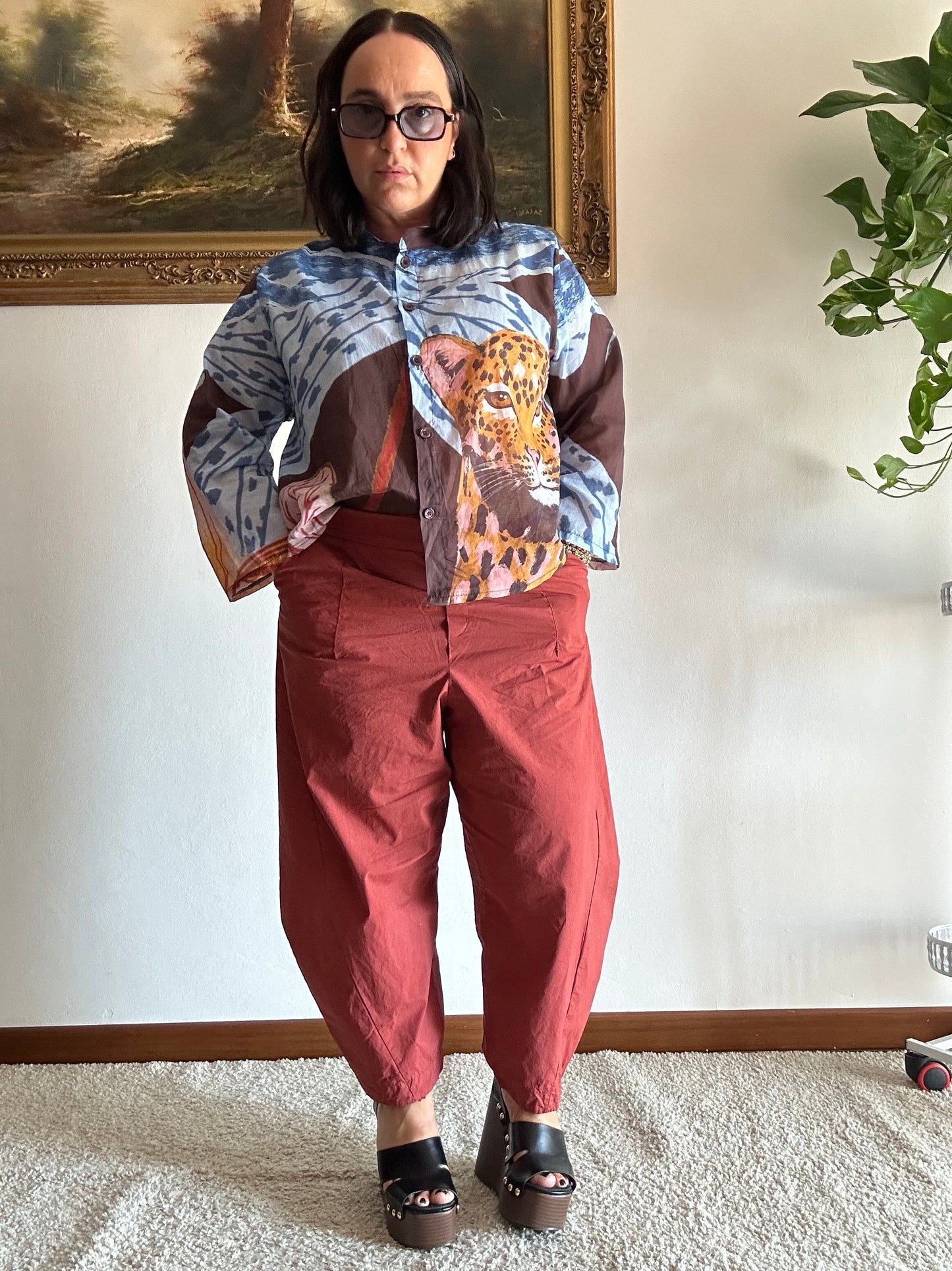 PANTALONE BALLON RUGGINE