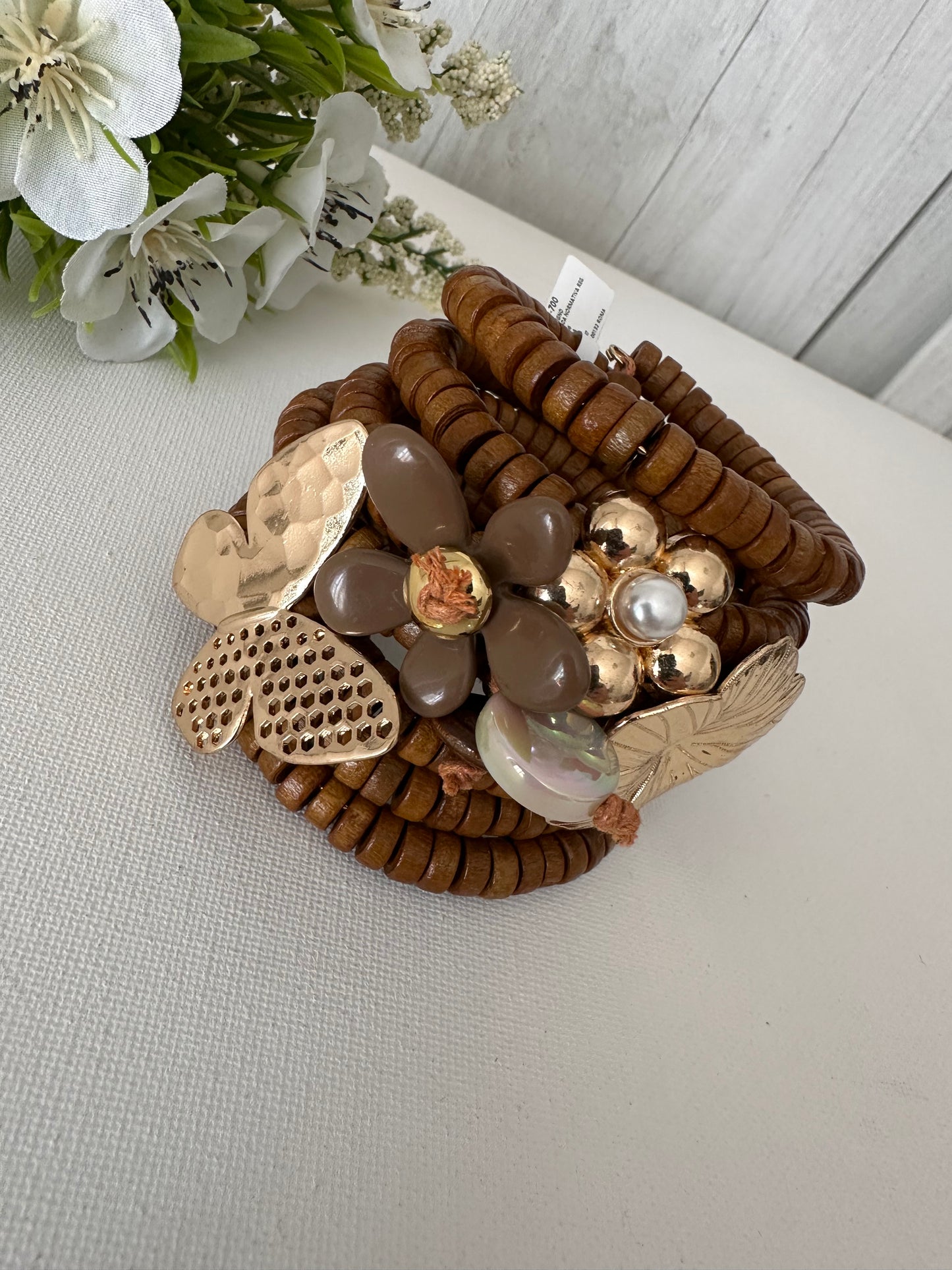 BRACCIALE EFFETTO LEGNO