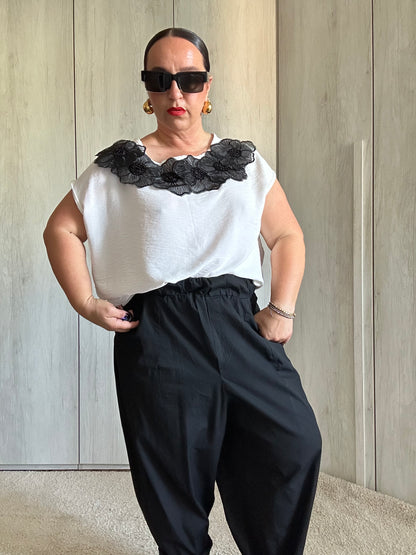 BLUSA PETALI NERI 🖤✨
