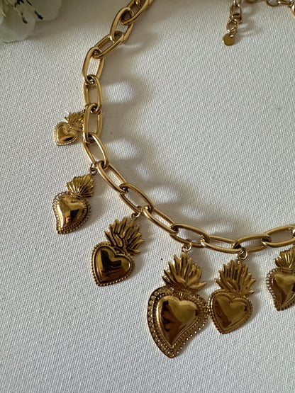 COLLANA CUORE SACRO