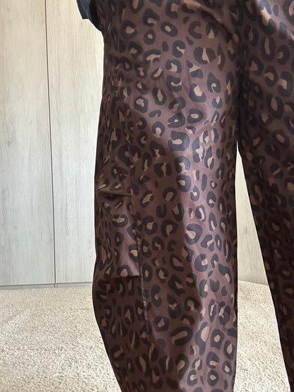 Pantalone Balloon Animalier Leopardato