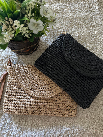 POCHETTE IN PAGLIA ✨
