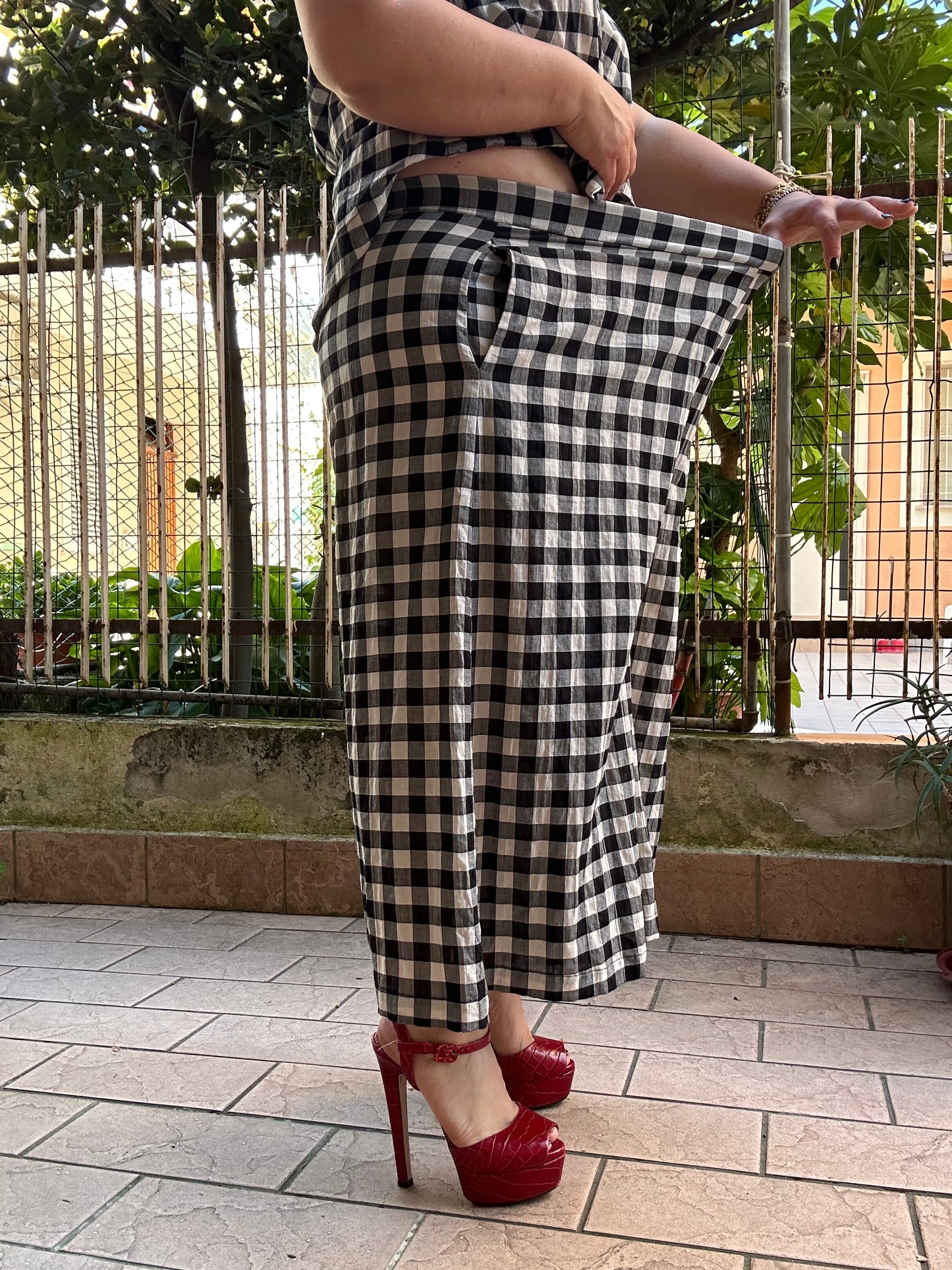 COORDINATO VICKY A QUADRI